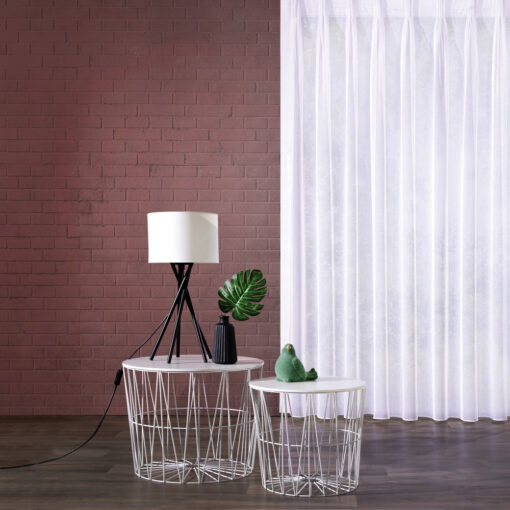 Gardinenstudio DUETT - Gardine halbtransparent | max Höhe 300 cm