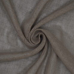 Gardinenstudio DUETT - Gardine halbtransparent | Taupe 0820