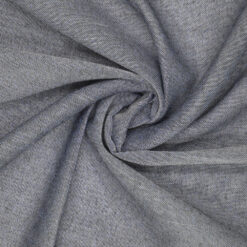 Gardinenstudio DUETT - Gardine halbtransparent | Grau-Schwarz 0800