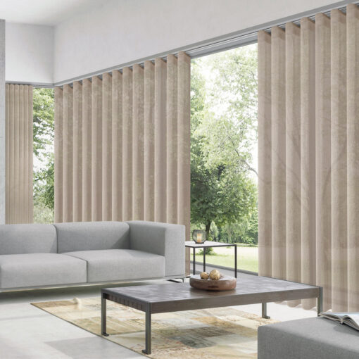 Gardinenstudio DUETT - Gardine halbtransparent | Beige 870