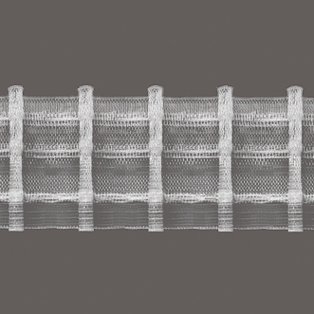 Gardinenstudio DUETT - Vorhang halbtransparent | Bänder Bleistiftband