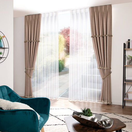 Gardinenstudio DUETT - Gardine transparent | max Höhe 300 cm
